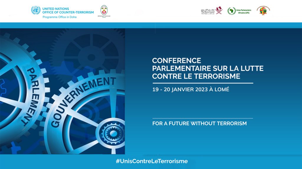 Lomé mobilise des parlementaires, la société civile et les jeunes pour la lutte contre le terrorisme et la prévention de l'extrémisme violent en Afrique