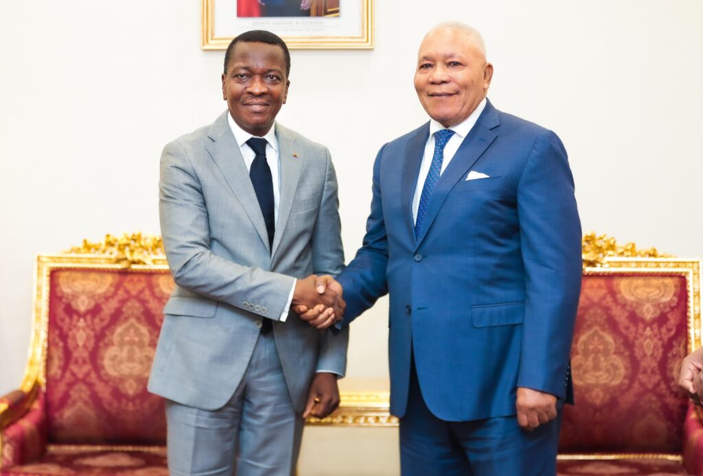 Coopération parlementaire : Sévon-Tépé Kodjo Adédzé a conféré avec son homologue congolais à Brazzaville